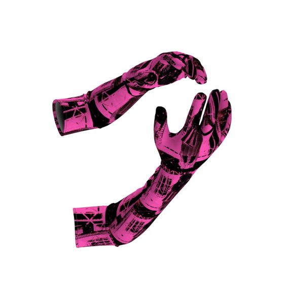 Art Led Opera Gloves One Size - Picture 9 of 11